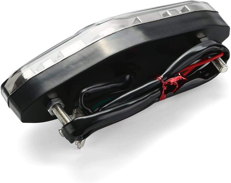 CICMOD Motorcycle Led Brake Running Tail Light 12V Universal for Quad ATV Dirt Bike Custom Chopper - Image 5
